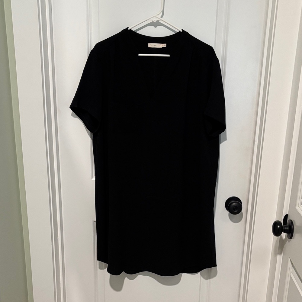 Lush Black Mini Dress